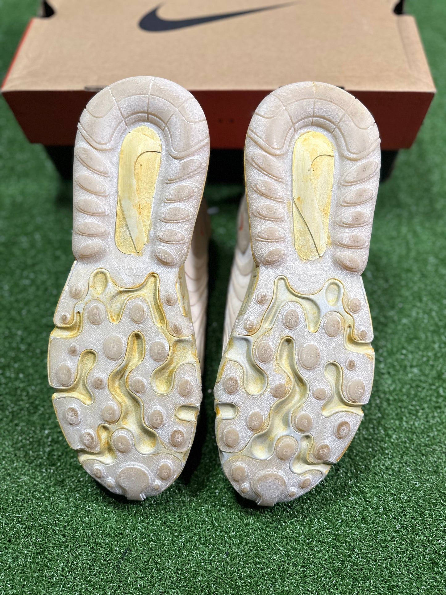 Nike Air Max 270 React ENG Travis Scott Cactus Trails TRIED ON