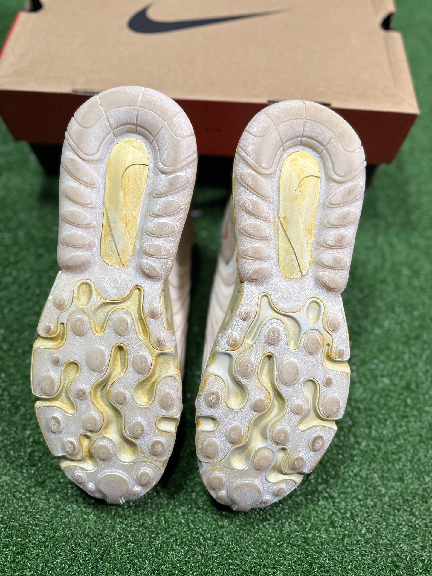 Nike Air Max 270 React ENG Travis Scott Cactus Trails TRIED ON