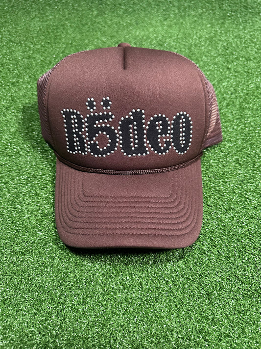 Gorra de camionero Days Before Rodeo de Travis Scott Cactus Jack x Sp5der, color marrón