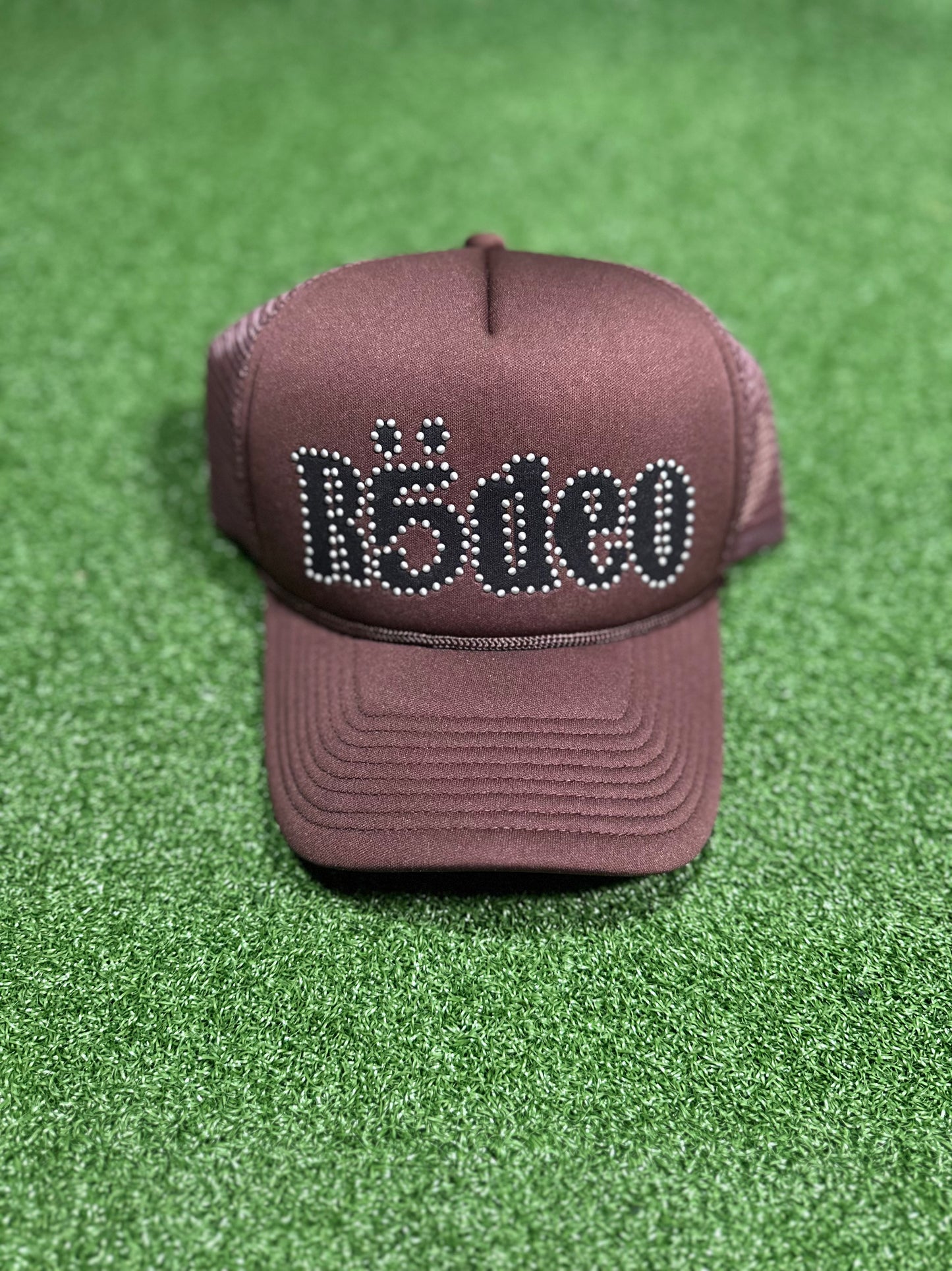 Gorra de camionero Days Before Rodeo de Travis Scott Cactus Jack x Sp5der, color marrón