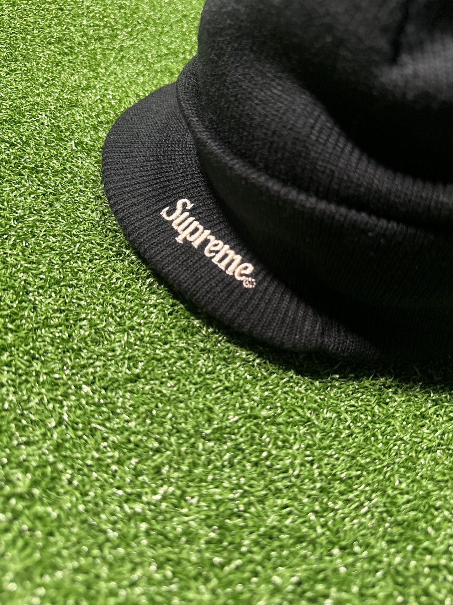 Gorro de lana Supreme Timberland Radar negro