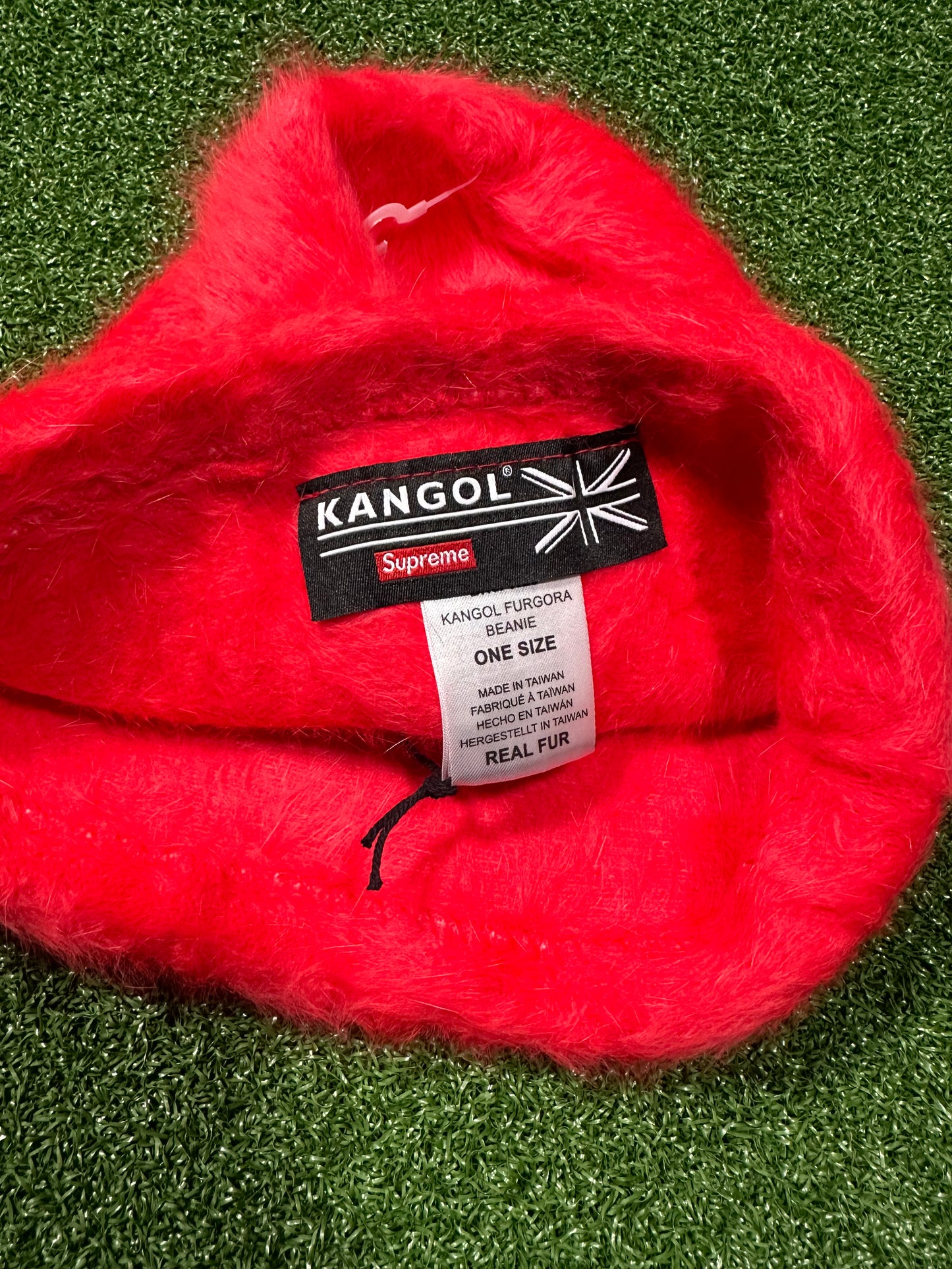 Gorro de lana Supreme Kangol Furgora (otoño-invierno 2020) rojo