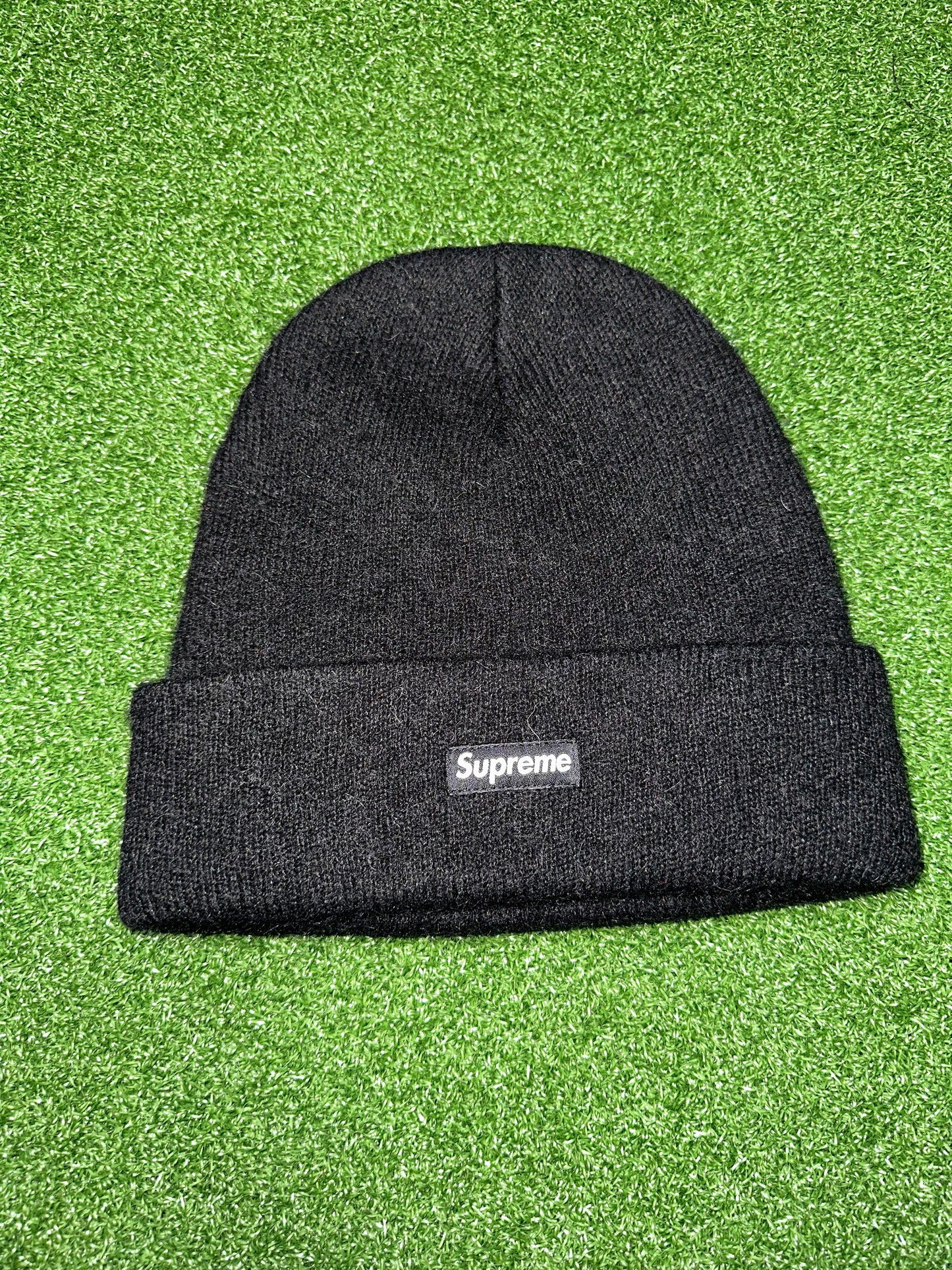 Gorro de mohair Supreme (otoño/invierno 2022) negro