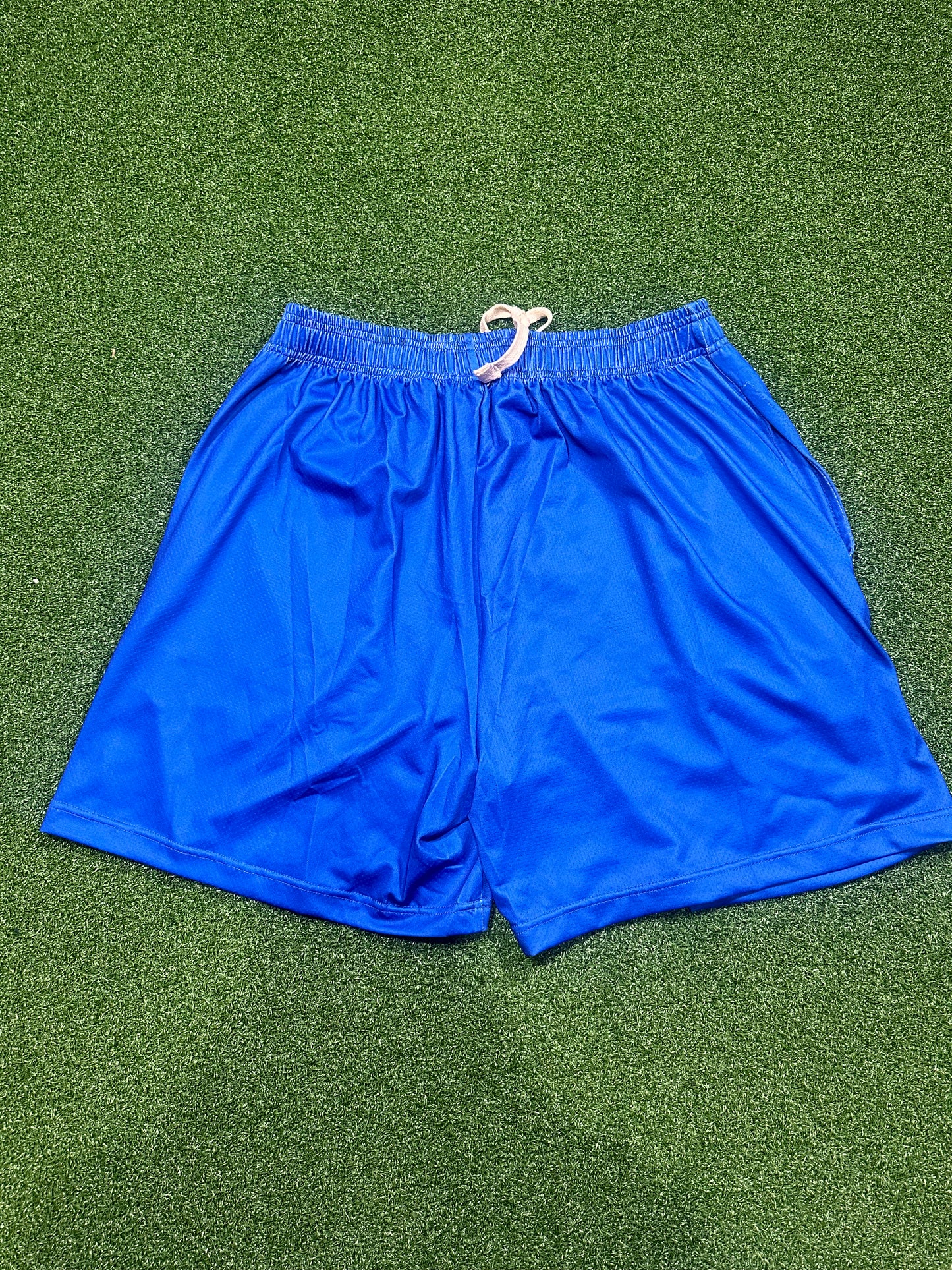 Pantalones cortos de béisbol personalizados: Dodgers de Los Ángeles en azul