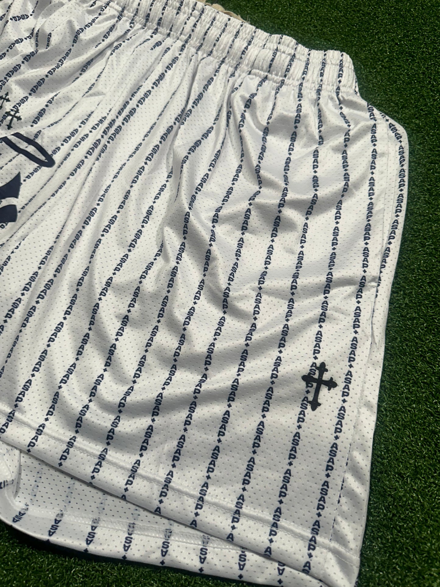 Pantalones cortos de béisbol personalizados - Yankees de Nueva York en blanco