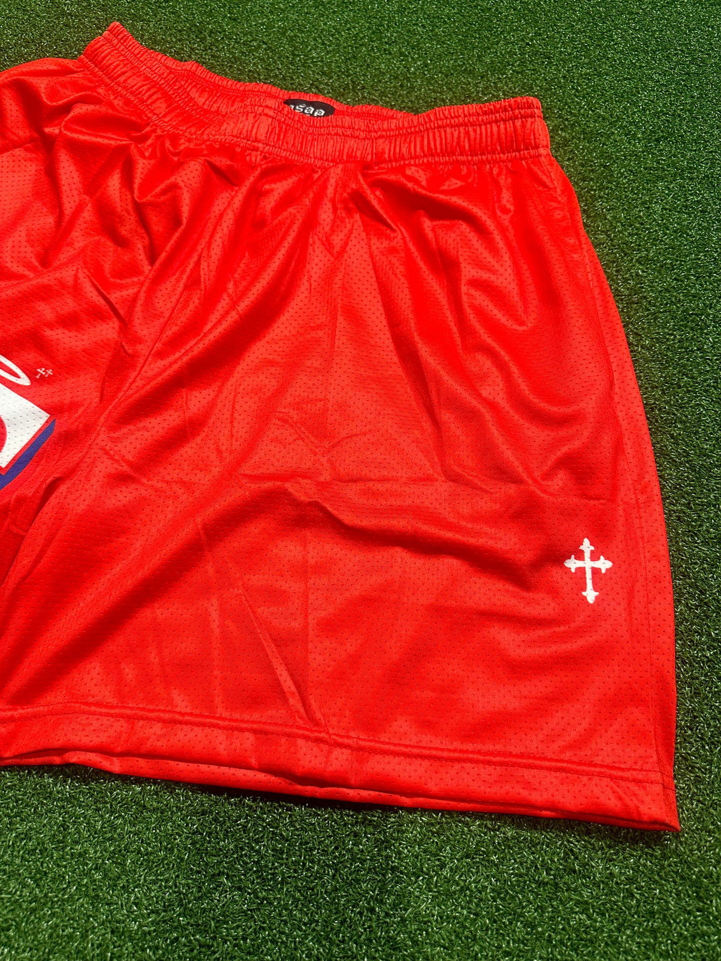 Pantalones cortos de béisbol personalizados: Texas Rangers rojos