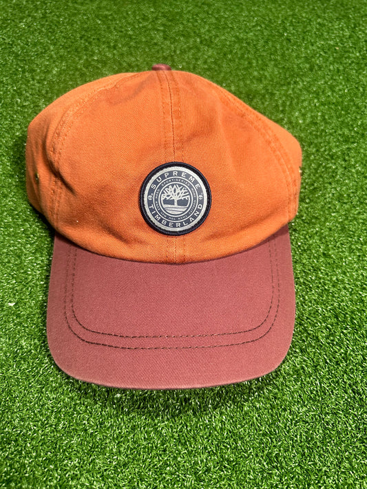 Timberland Supreme de 6 paneles (otoño/invierno 2021) color naranja quemado