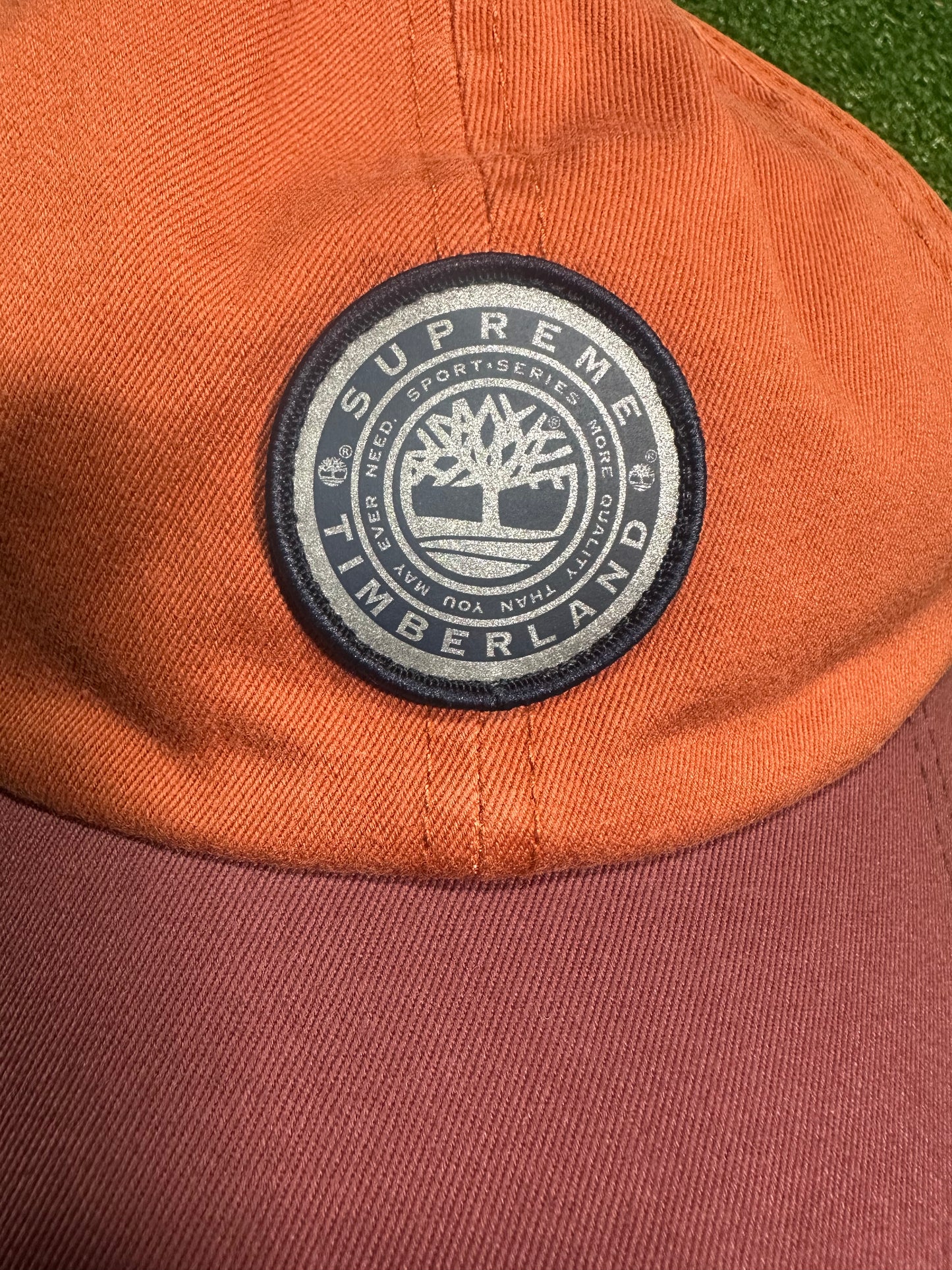 Timberland Supreme de 6 paneles (otoño/invierno 2021) color naranja quemado