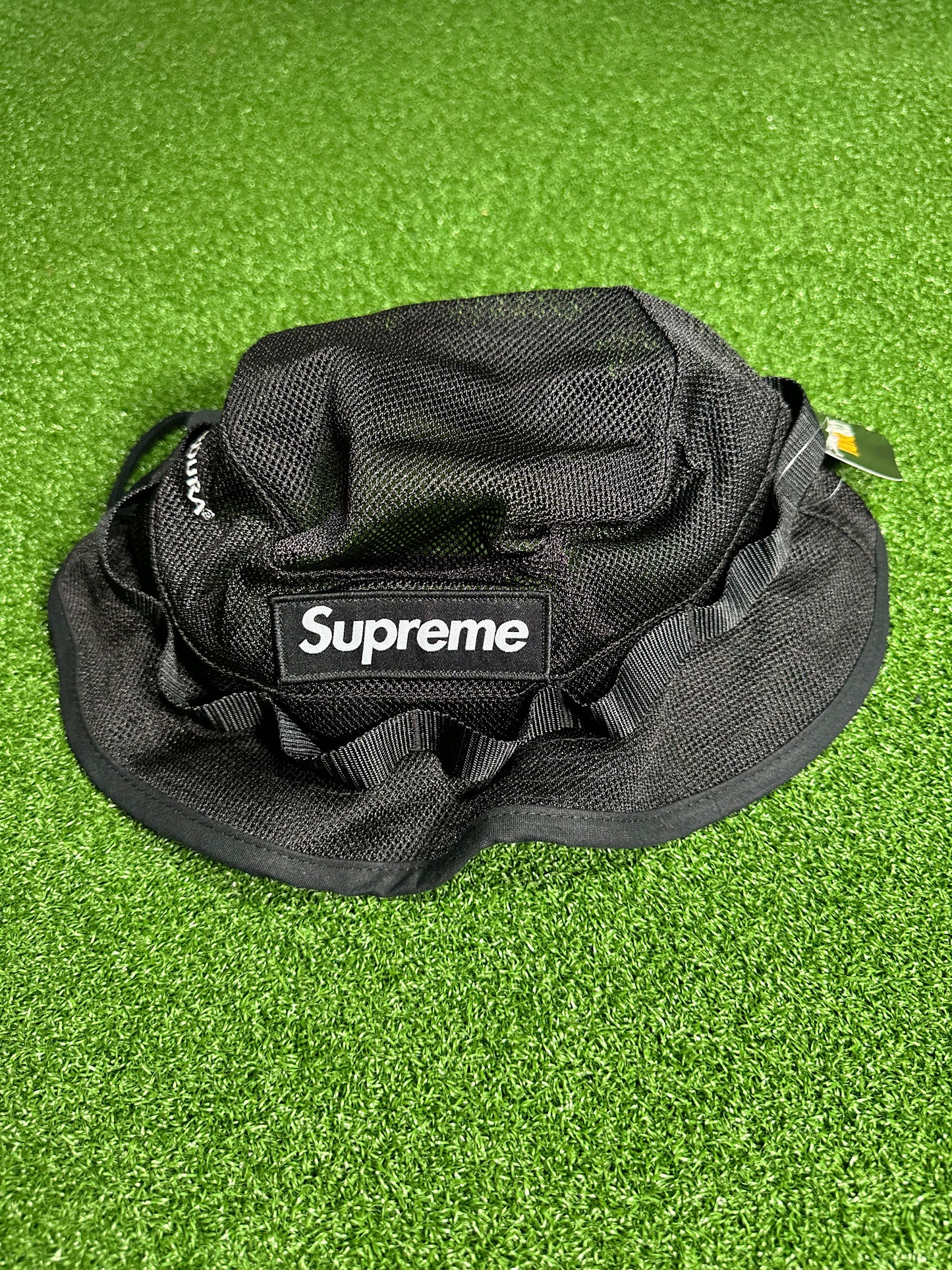 Boonie de malla Supreme Cordura, color negro