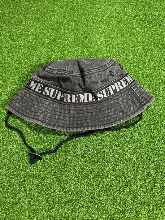 Cinta de plantilla Supreme Boonie negra