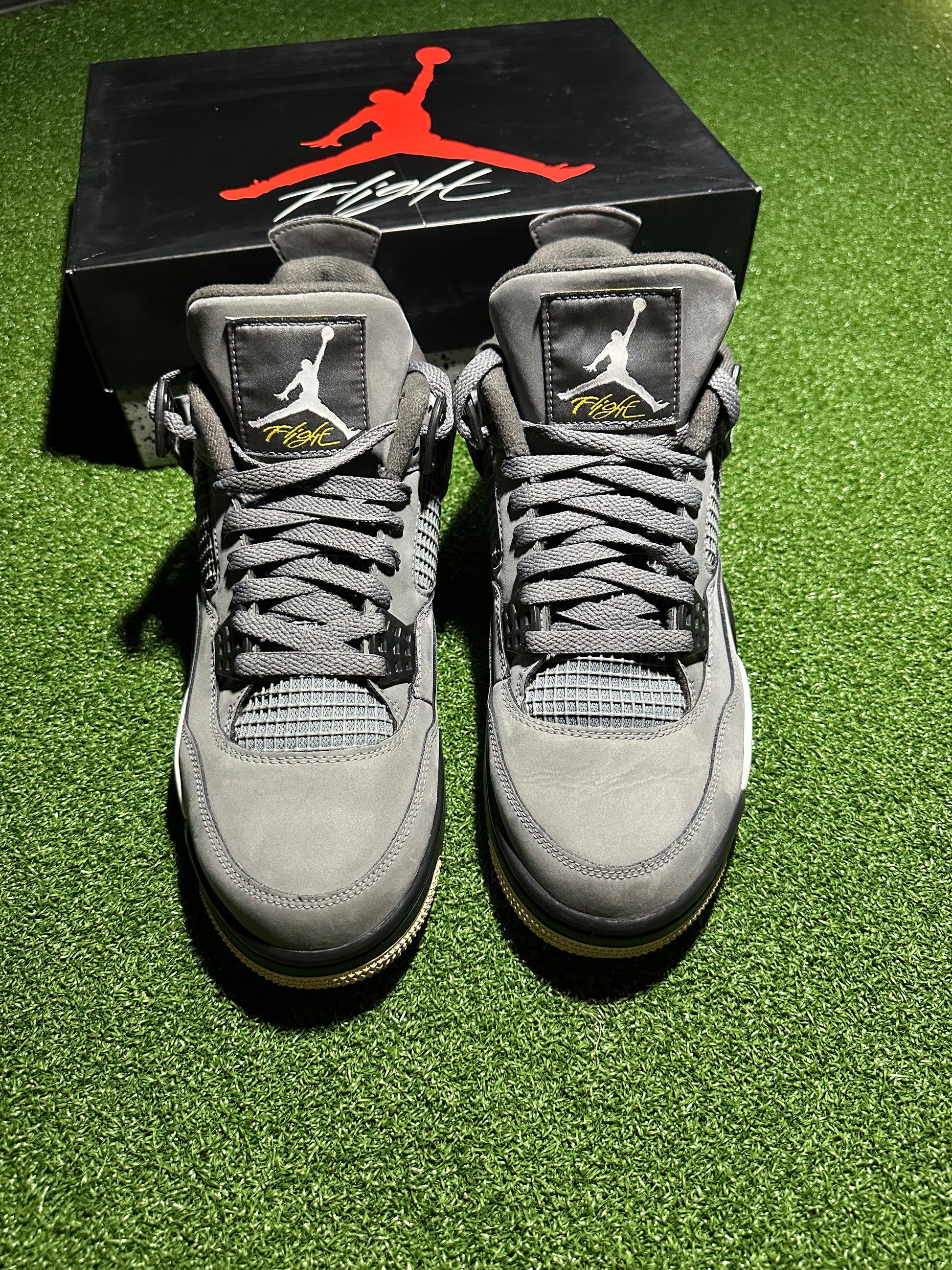 Jordan 4 Cool Grey 2019 Preowned Top View