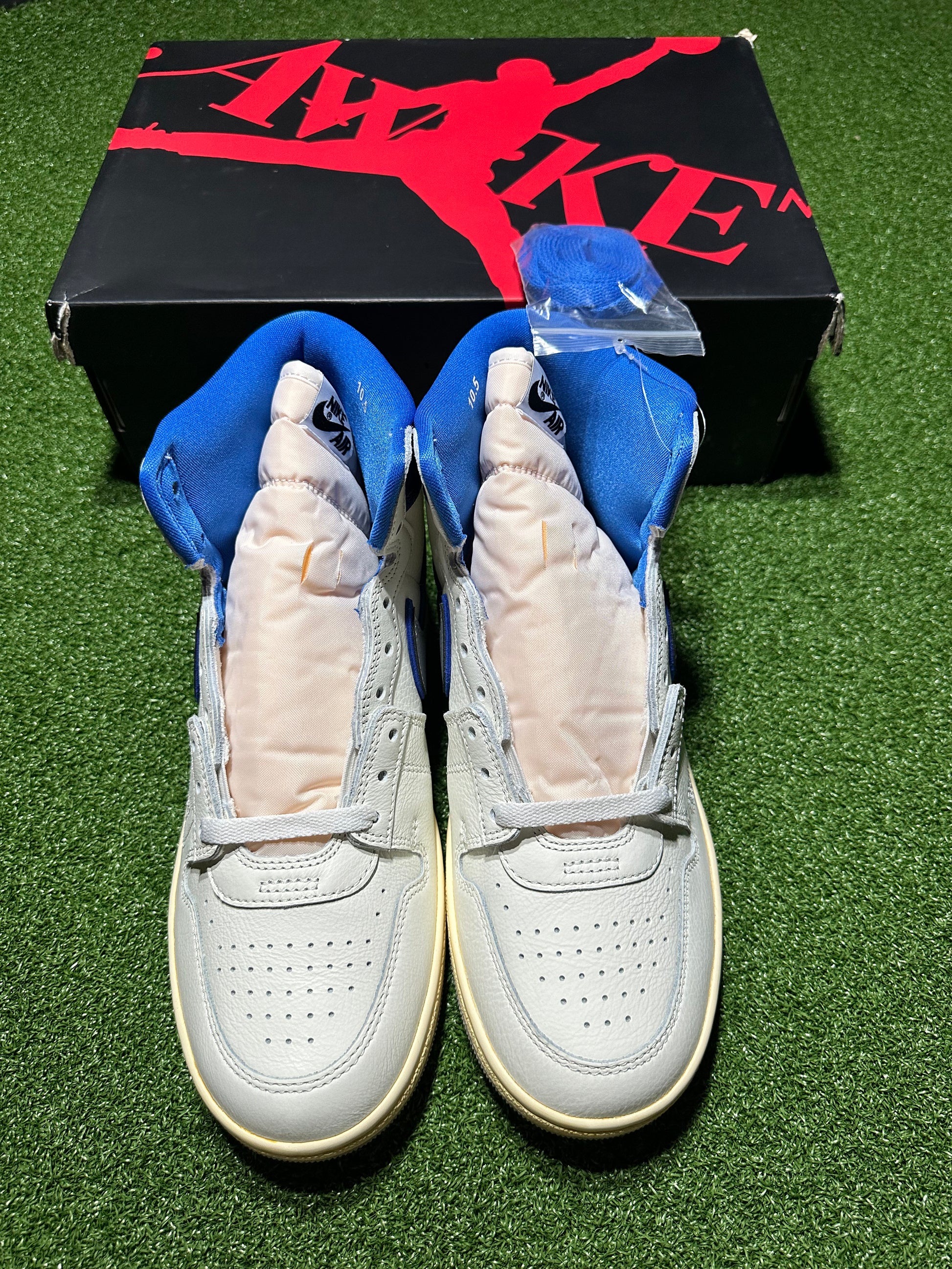 Nike Air Ship Awake NY Game Royal Top View