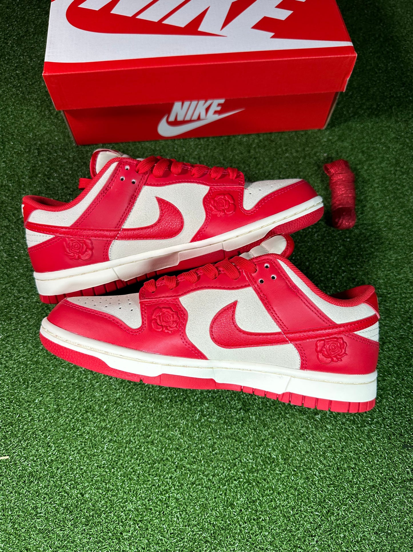 Nike Dunk Low Red Roses Lifestyle Sneaker
