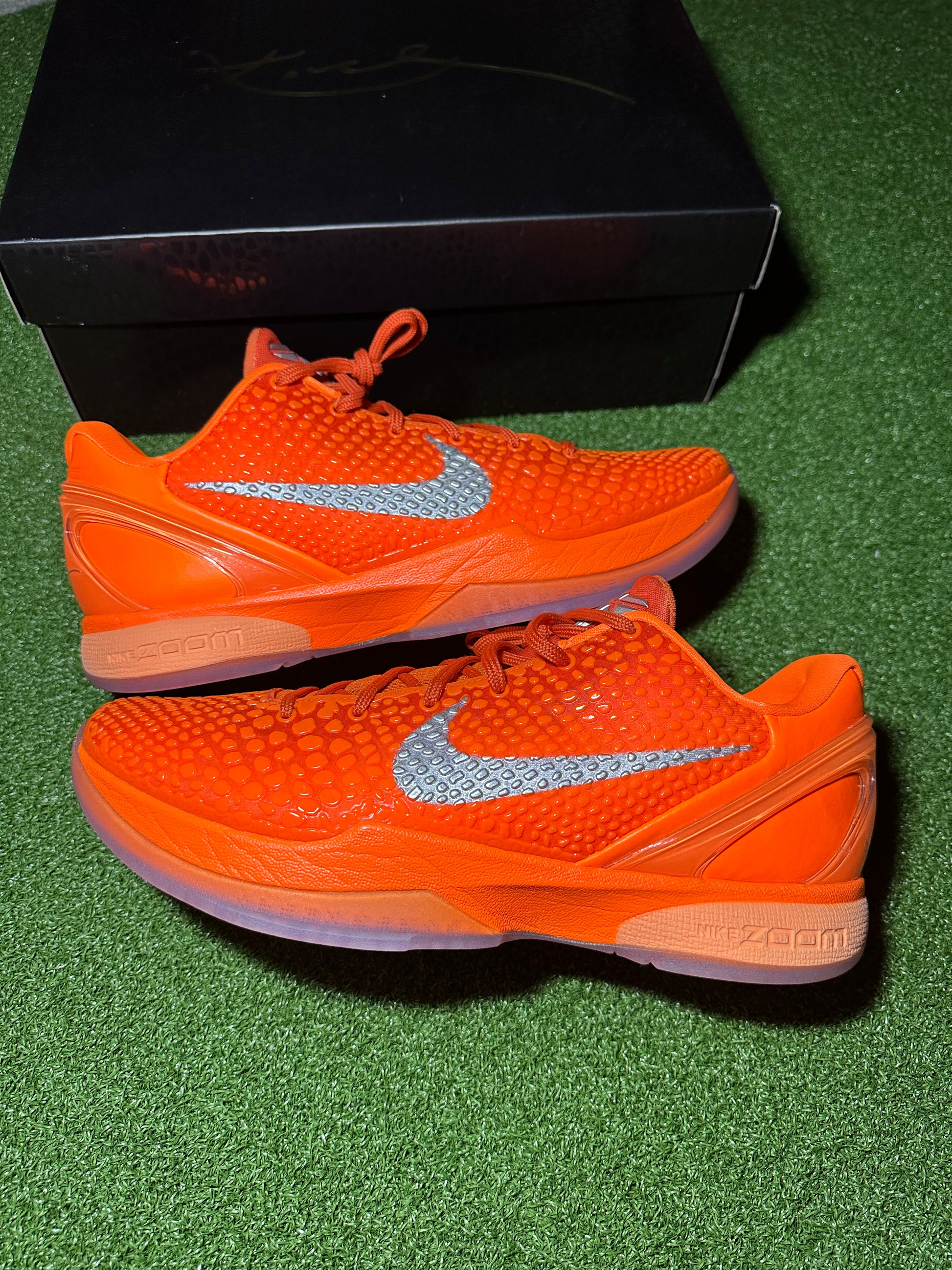 Nike Kobe 6 Protro Total Orange Pre-Owned Side View