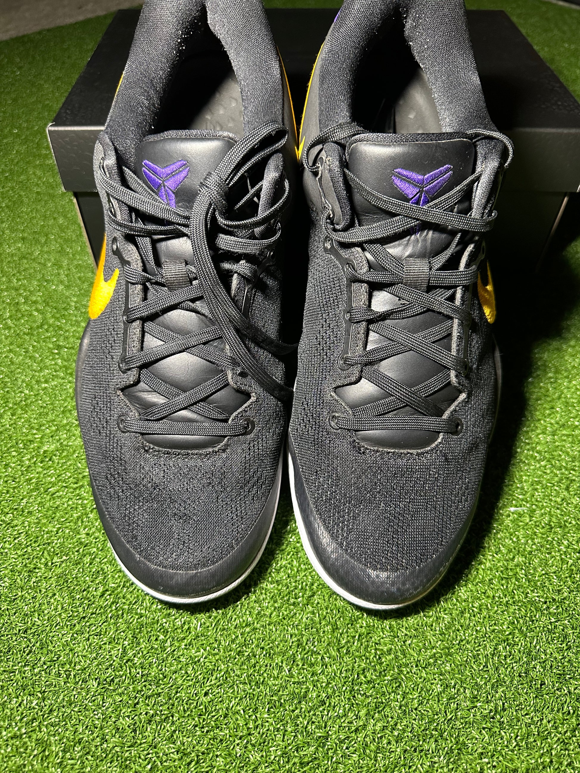 Nike Kobe 8 Protro Lakers Away Top View