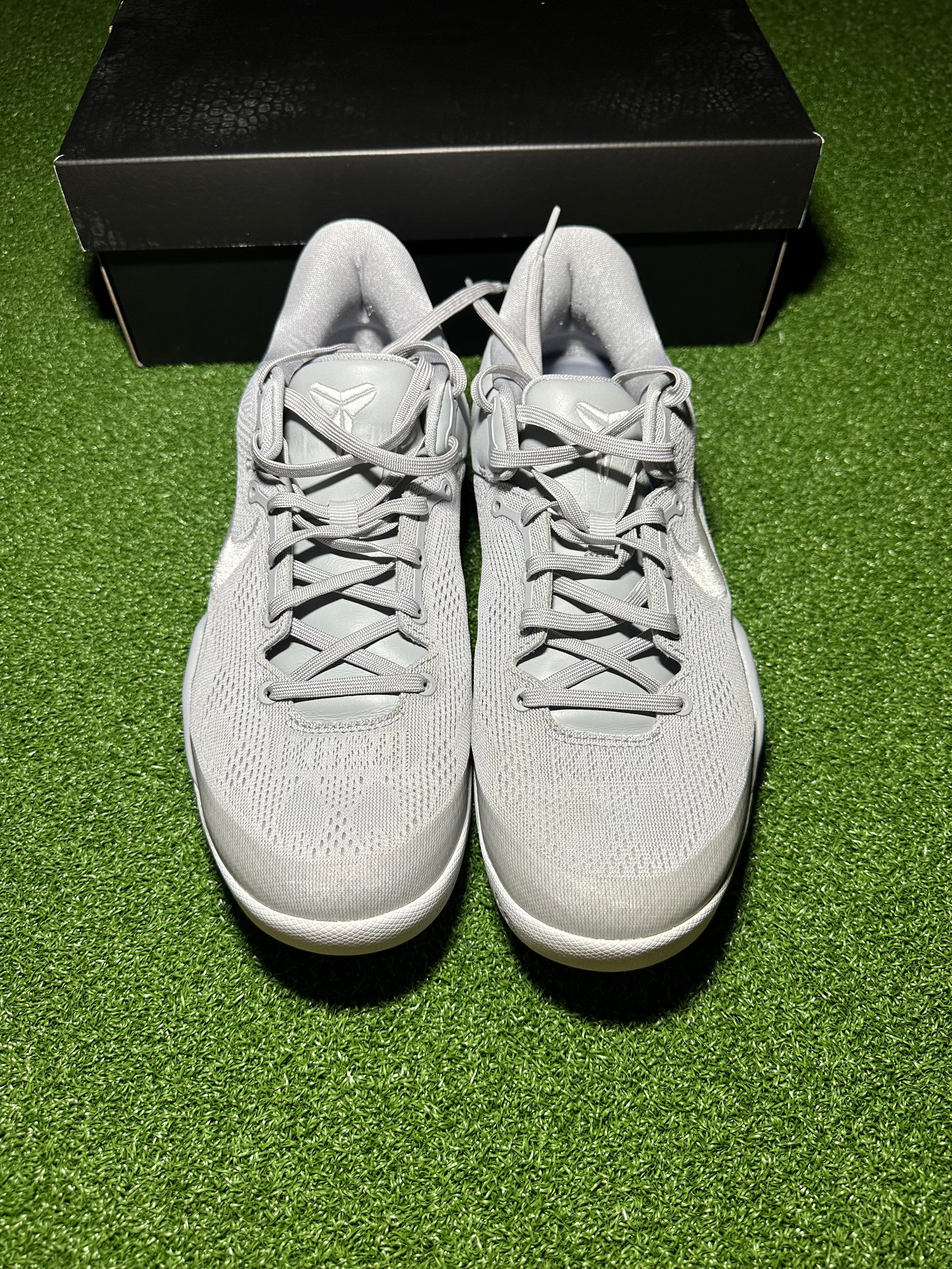 Nike Kobe 8 Protro Wolf Grey Top View