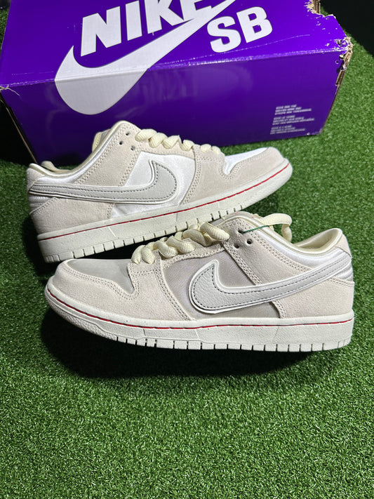 Nike SB Dunk Low City of Love Light Bone skateboarding sneaker side profile
