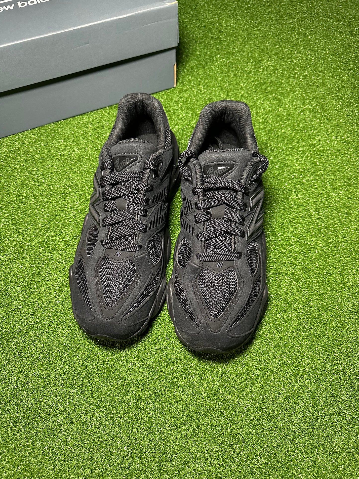 New Balance 9060 ‘Triple Black Suede’