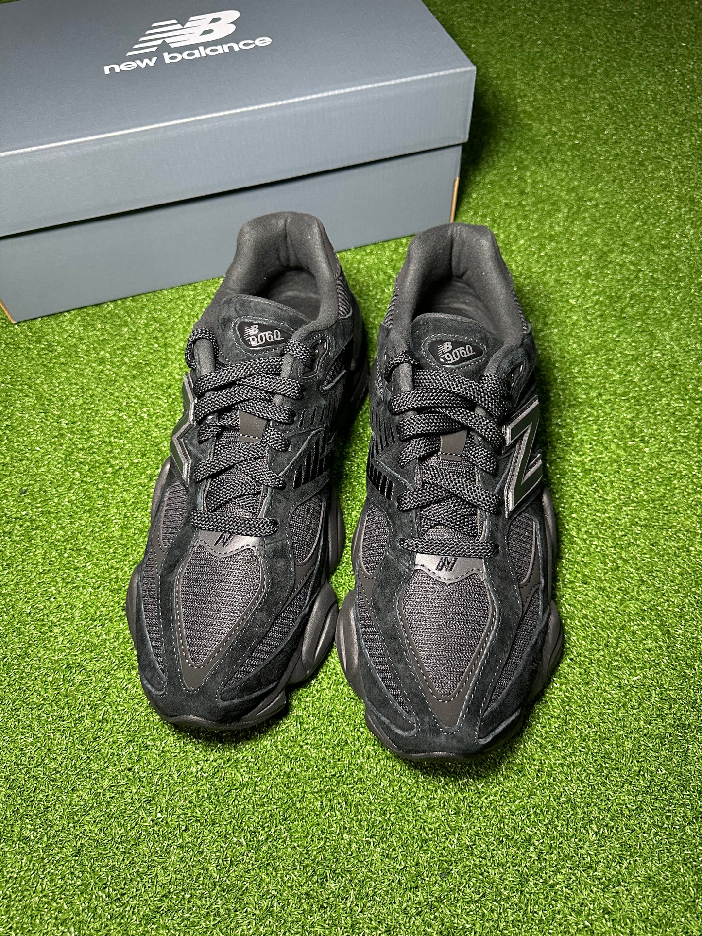 New Balance 9060 ‘Triple Black Suede’