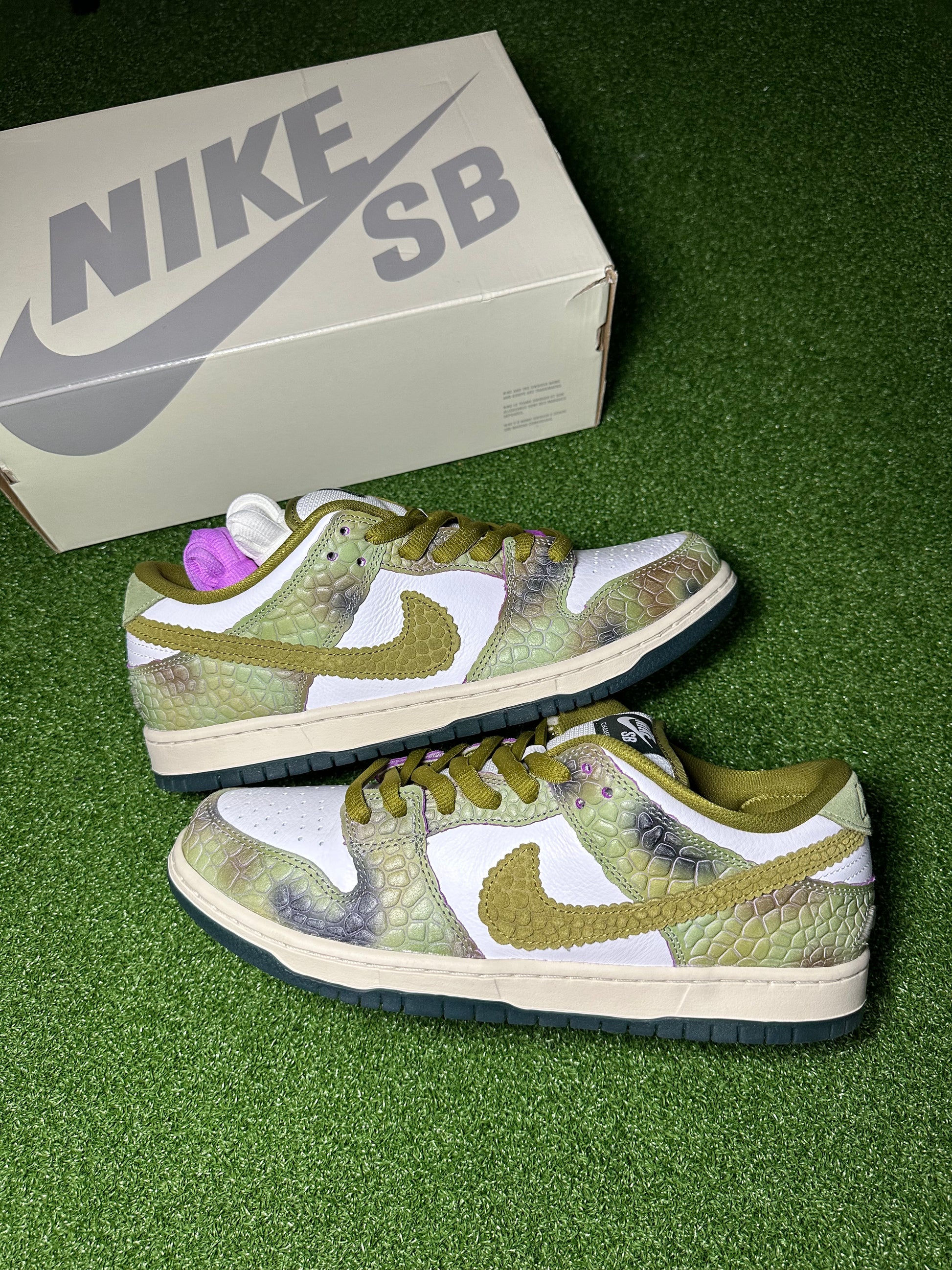 Side profile of Alexis Sablone Dunk SB Low