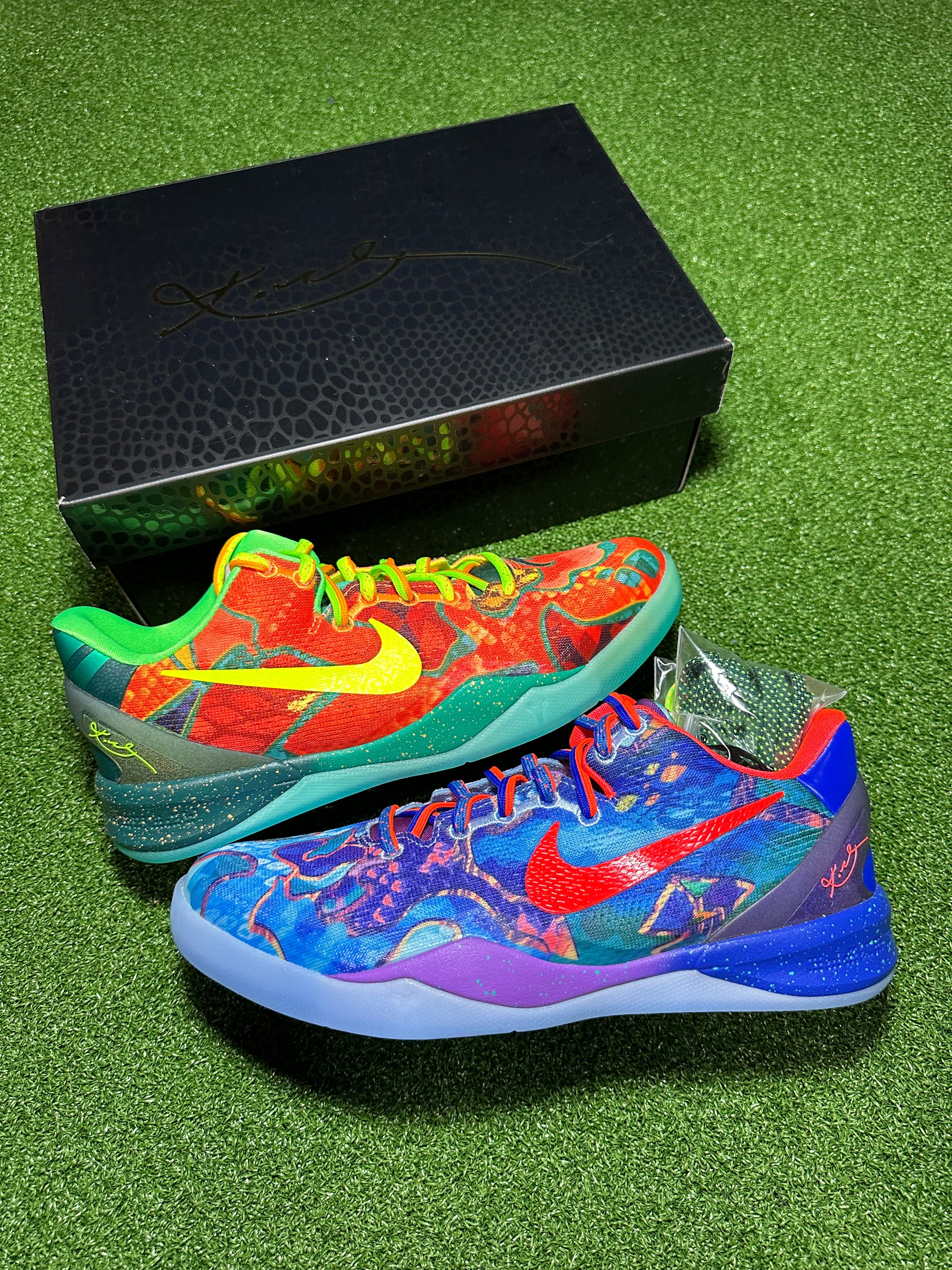 Side profile of Nike Kobe 8 What The 2025 sneakers