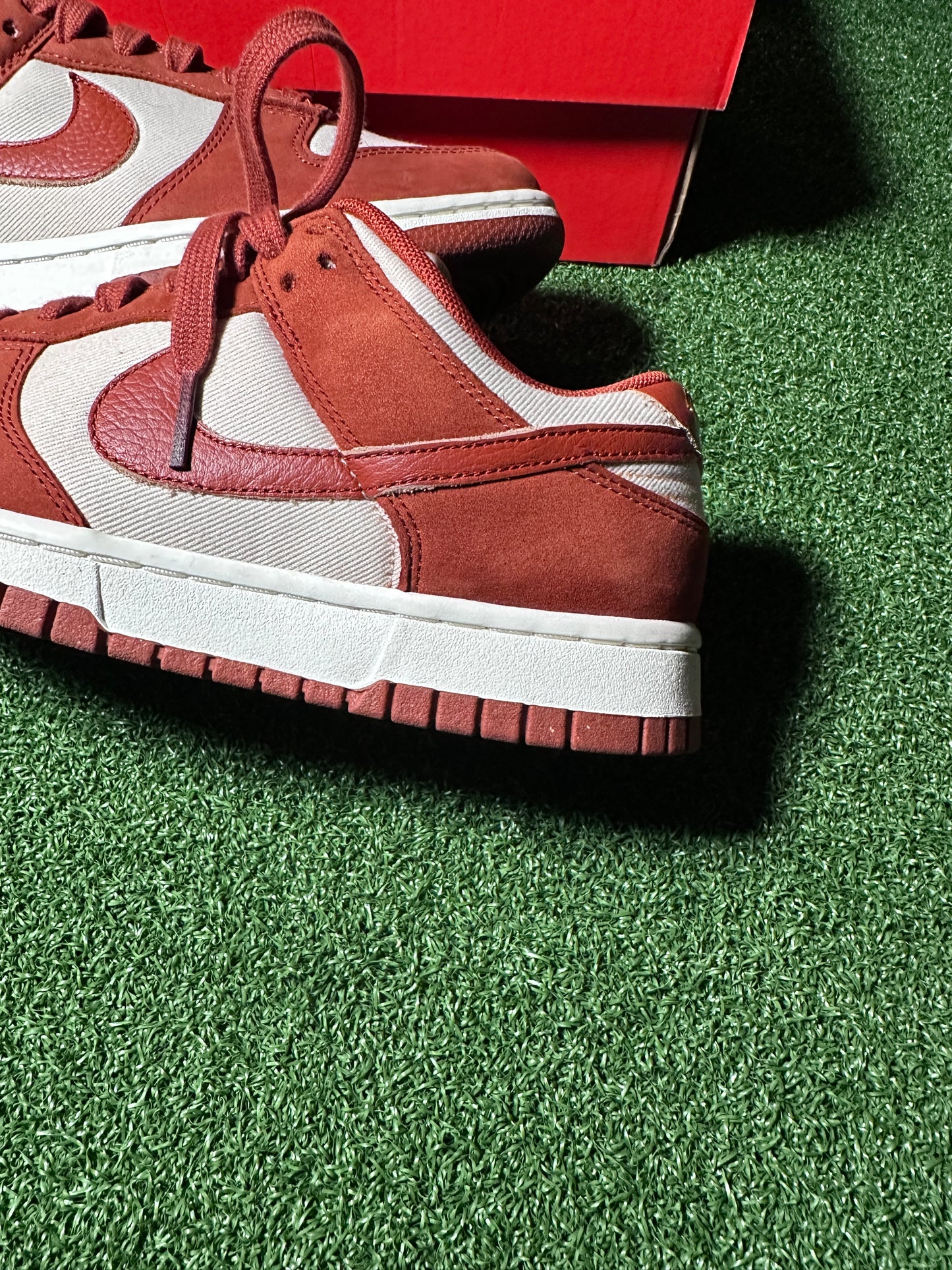 Nike Dunk Low LX Light Orewood Brown Rugged Orange (Women's)