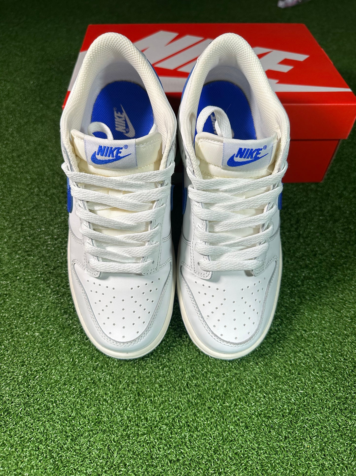 Nike Dunk Low Summit White Hyper Royal (GS) USED