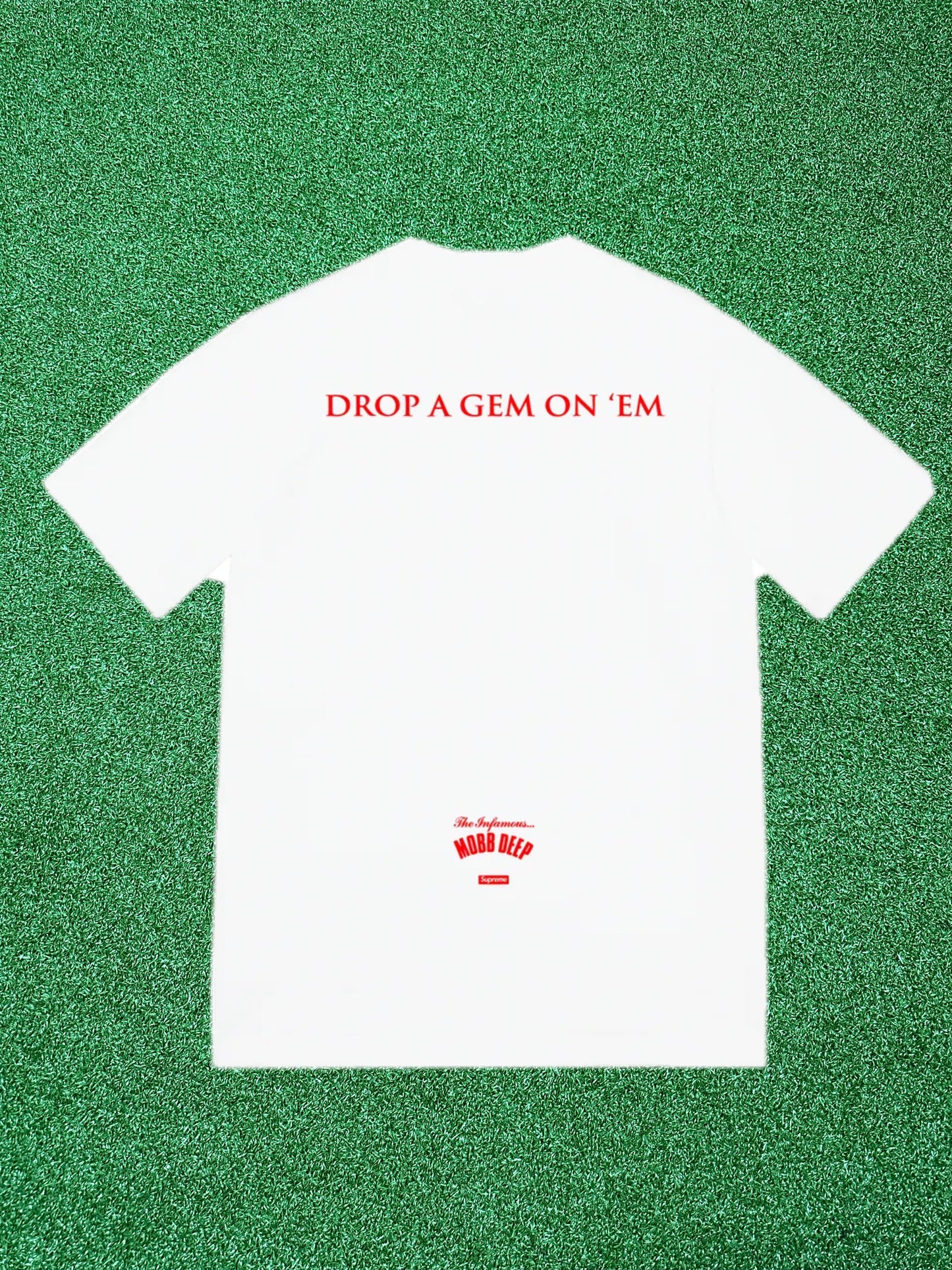 Supreme Mobb Deep Dragon Tee White