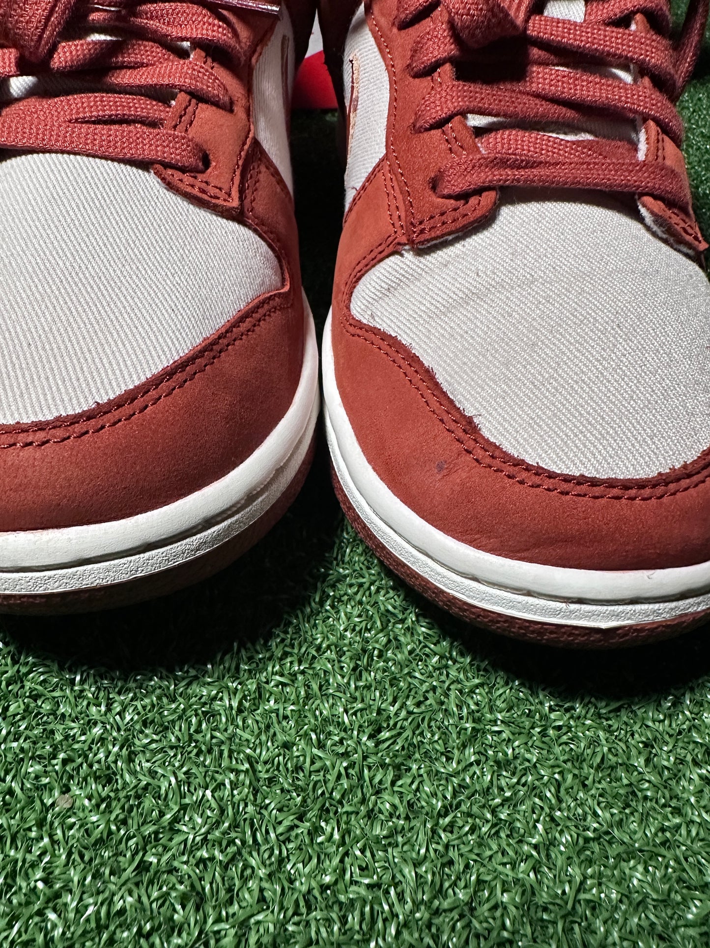 Nike Dunk Low LX Light Orewood Brown Rugged Orange (Women's)