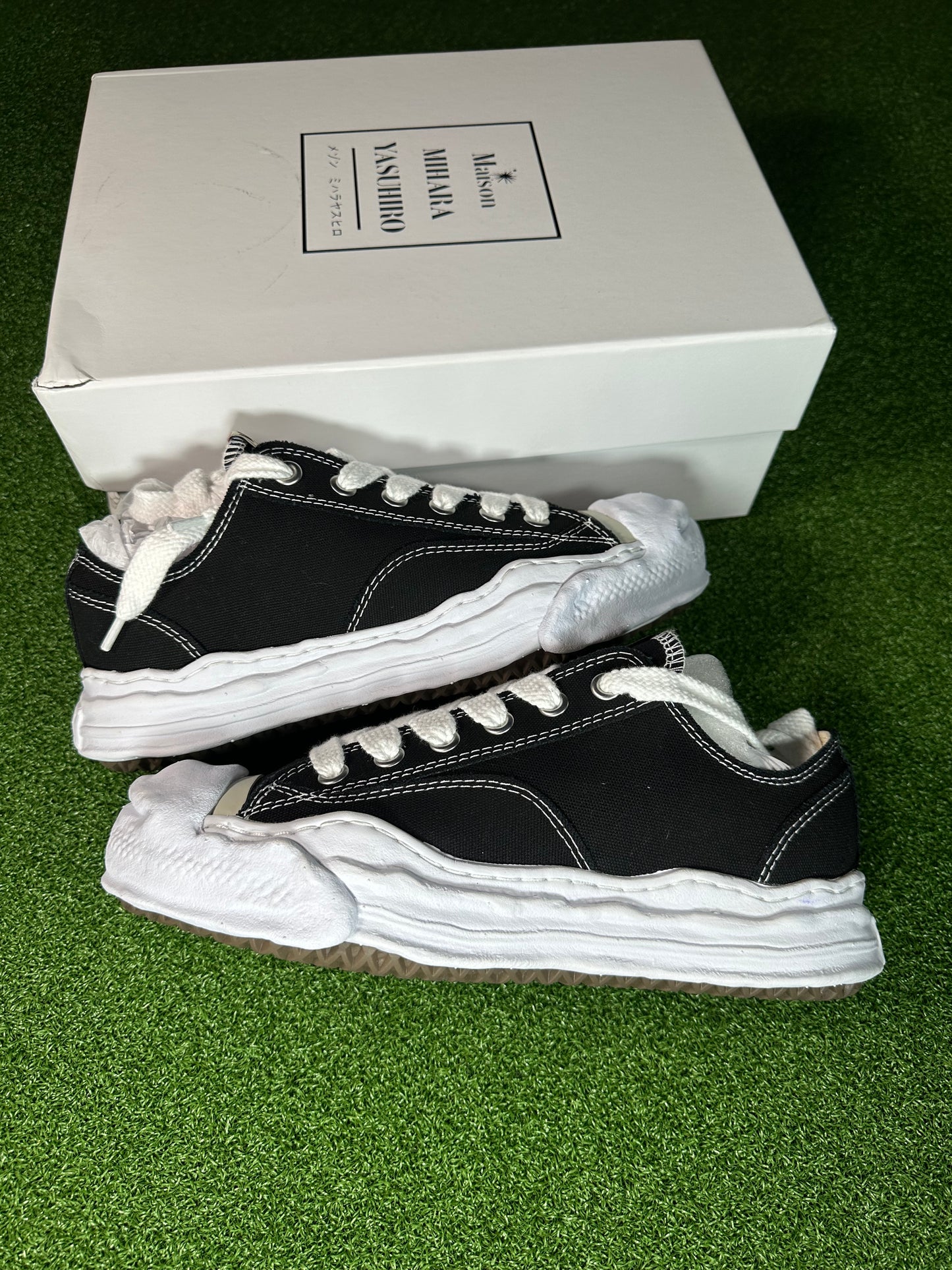 Maison Mihara Yasuhiro Hank OG Sole Canvas Low