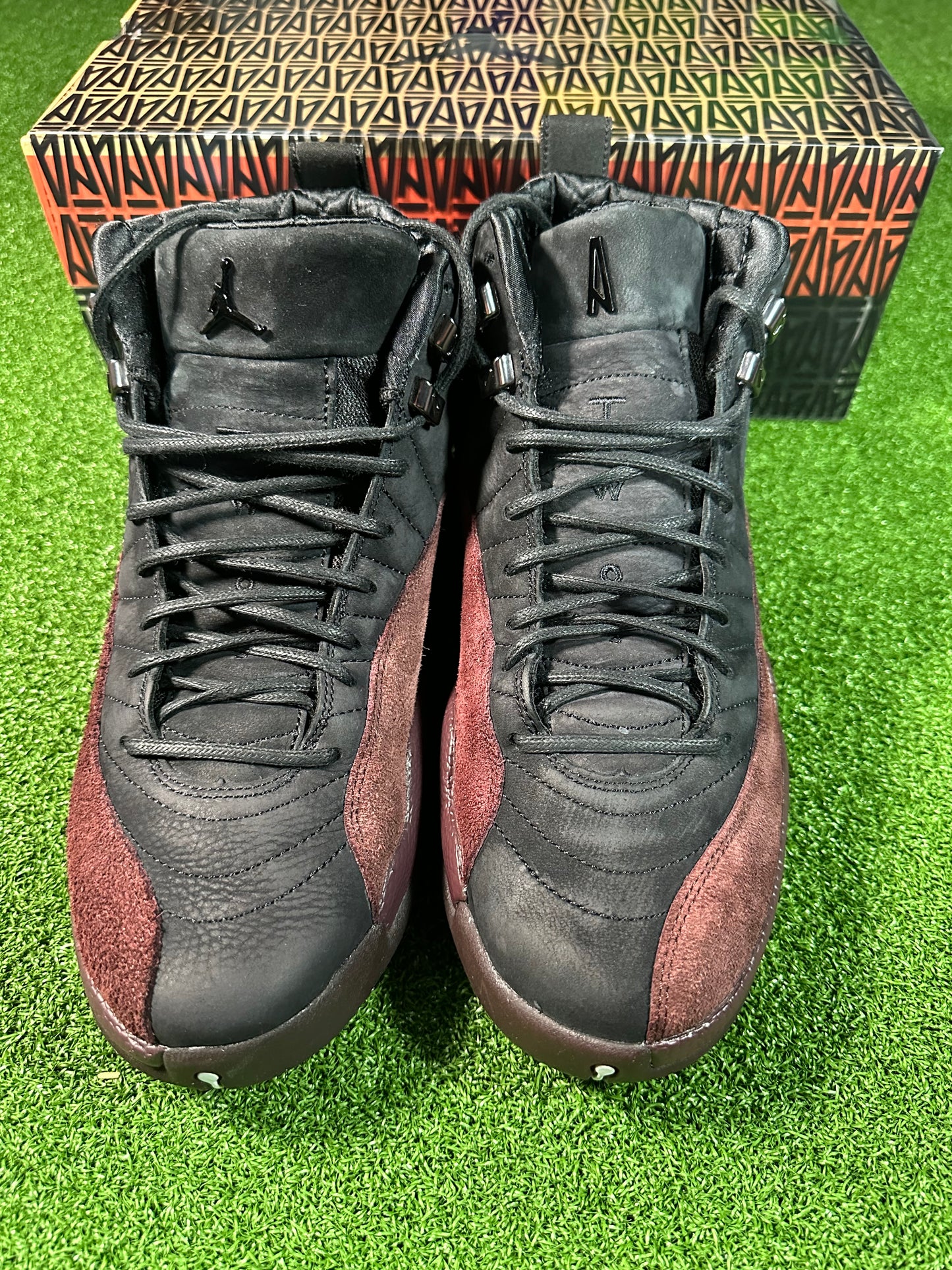 Jordan 12 Retro SP A Ma Maniére Black (Women's) USED