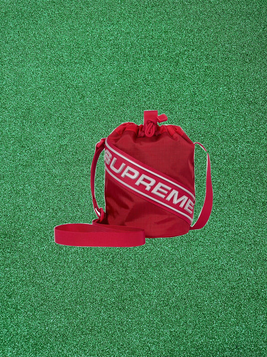 Supreme Small Cinch Pouch Red