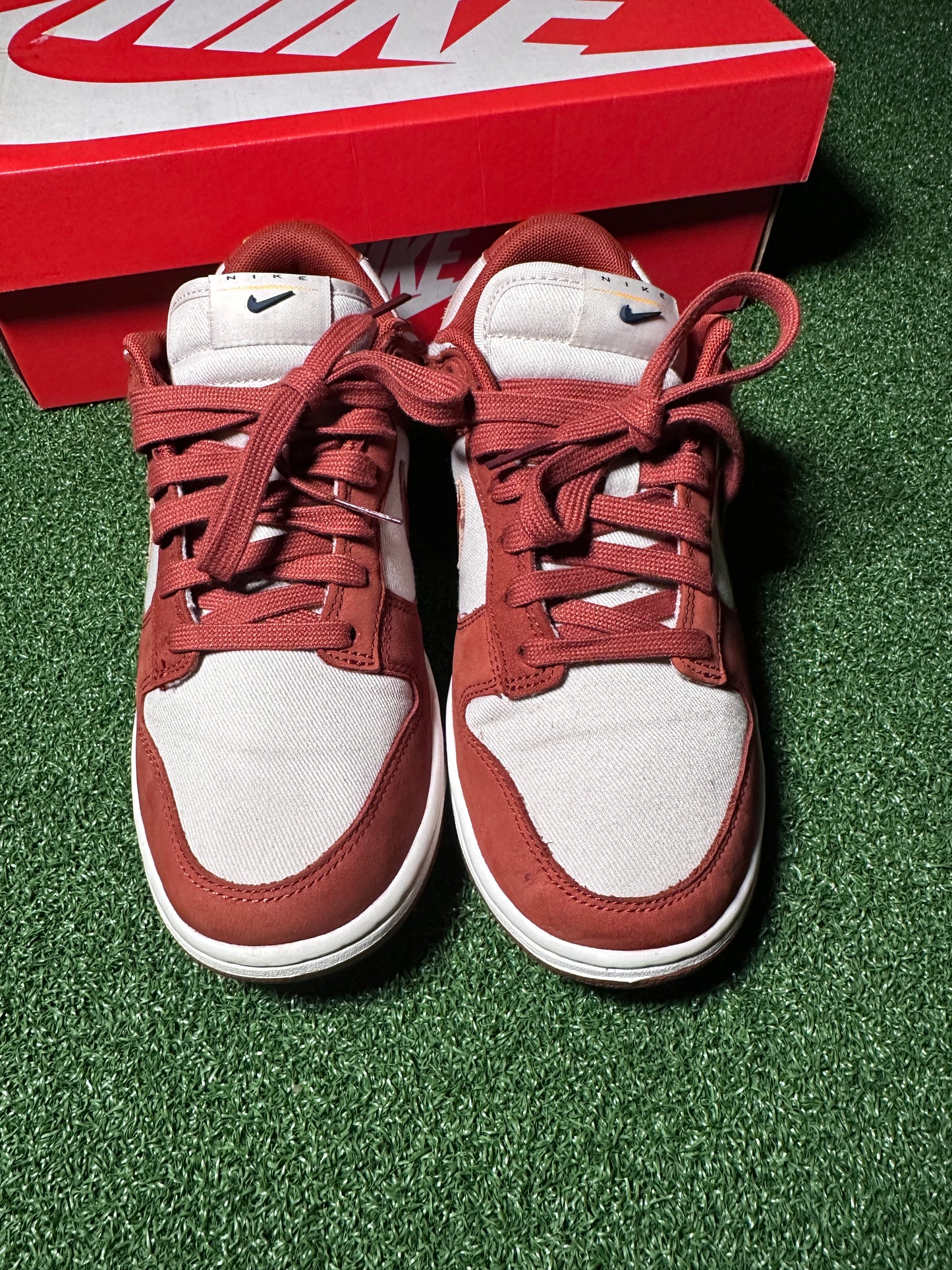 Nike Dunk Low LX Light Orewood Brown Rugged Orange (Women's)
