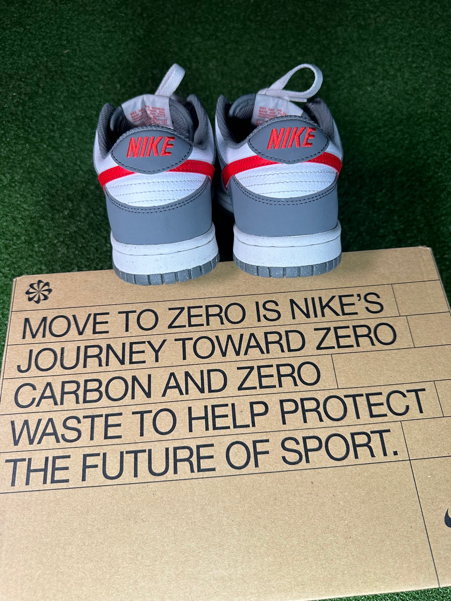 Nike Dunk Low Next Nature Smoke Grey Light Crimson (GS) VNDS