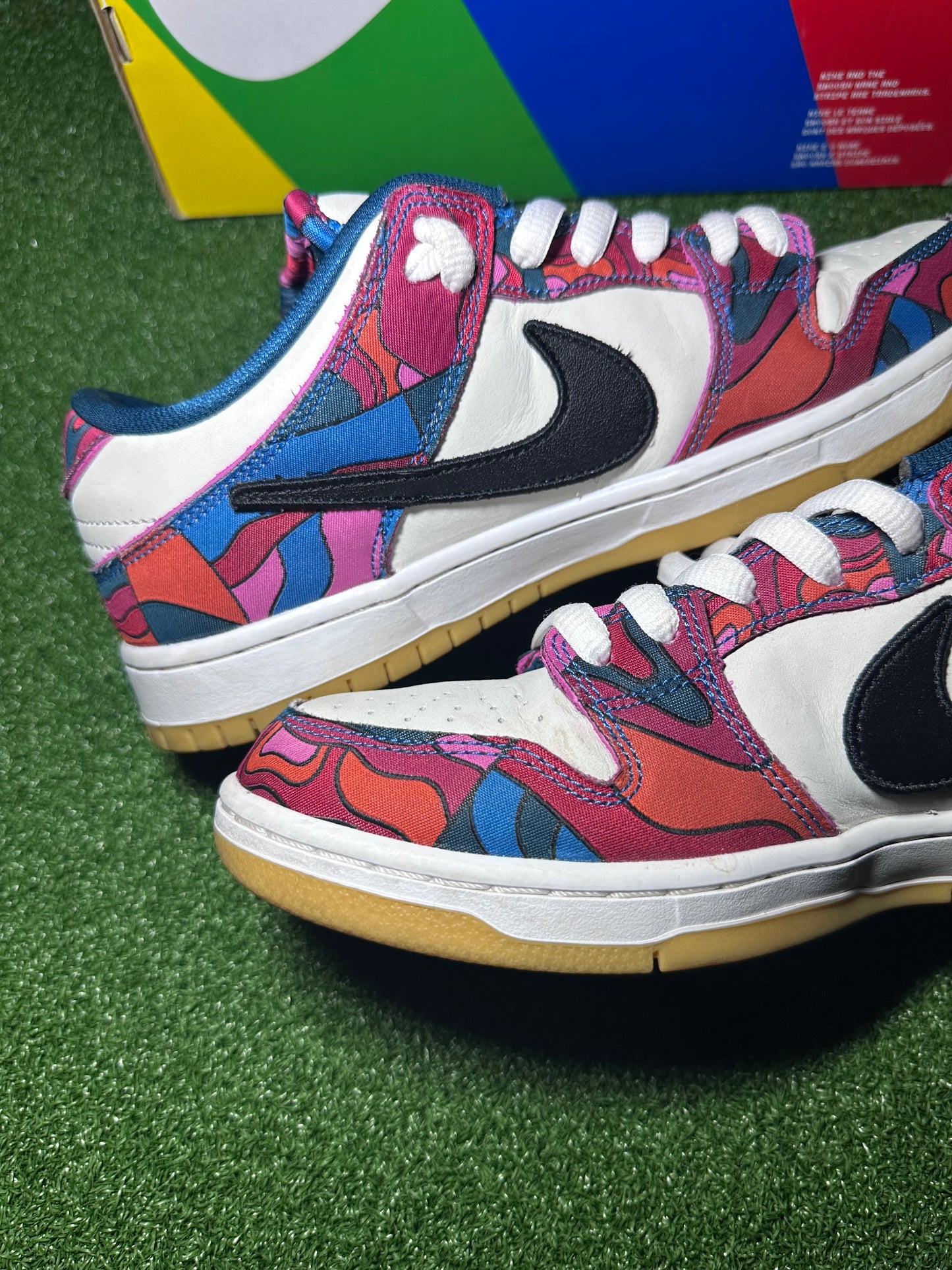 SB Dunk Low Parra Abstract Art