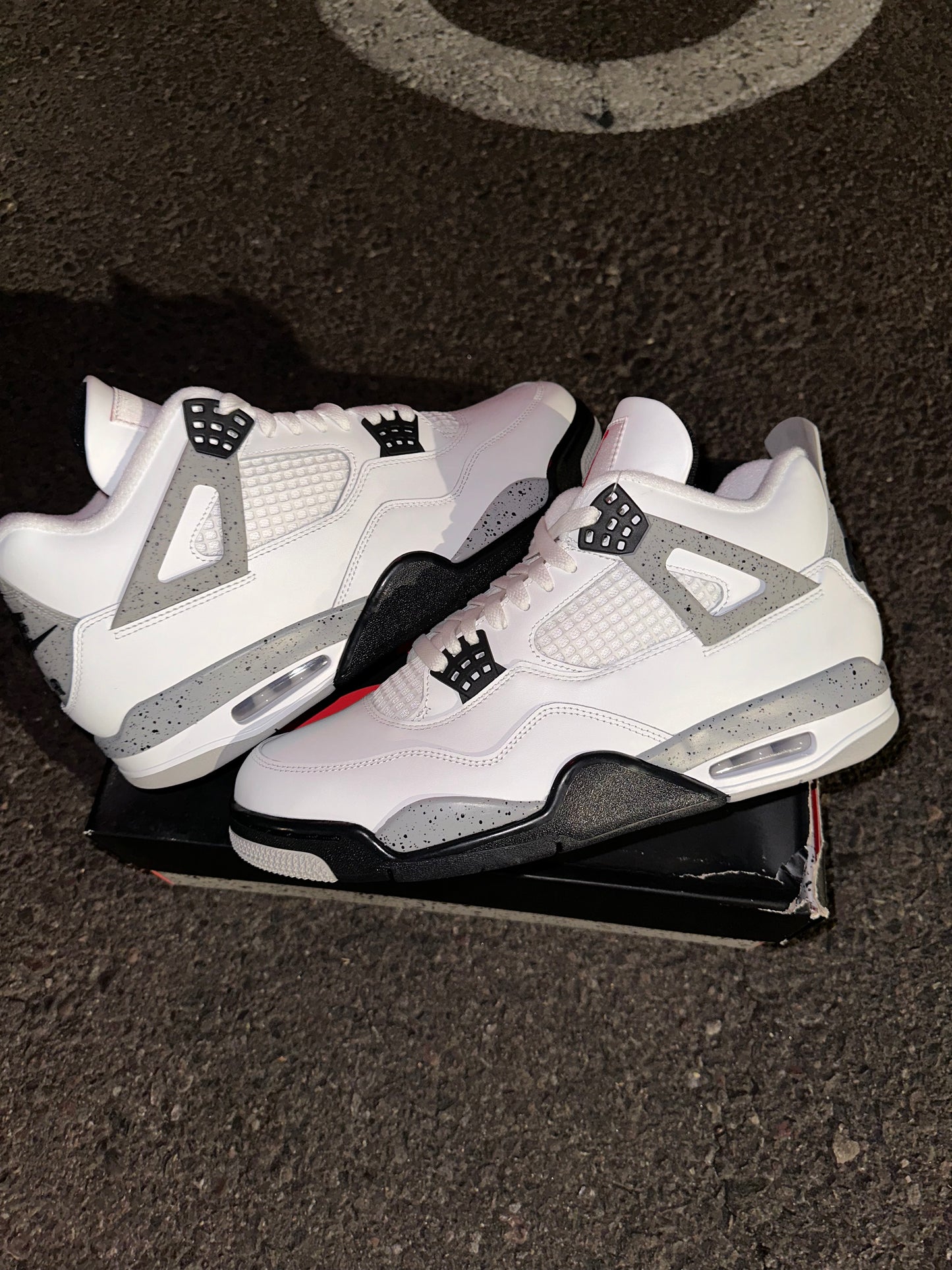 Jordan 4 Retro White Cement