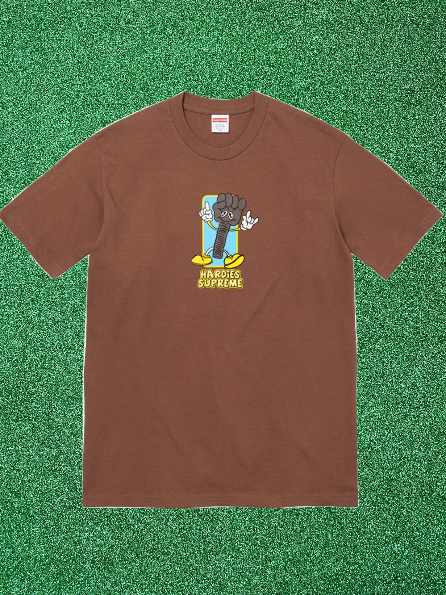 Supreme Bolt Tee Brown