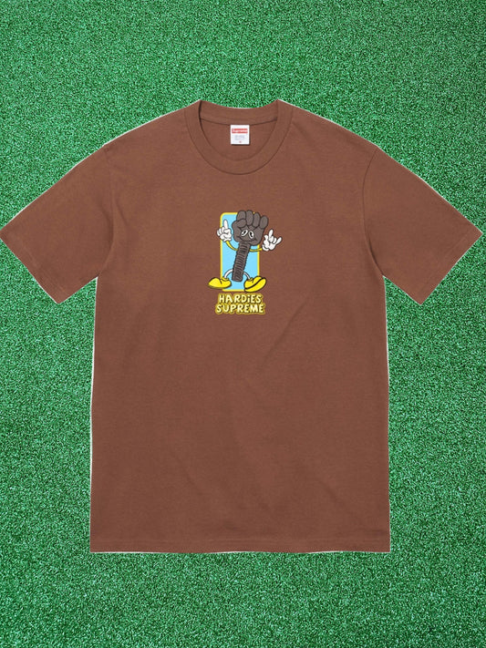 Supreme Bolt Tee Brown