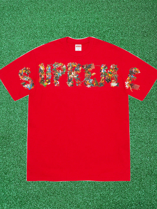 Camiseta roja Supreme Toy Pile