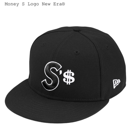 Supreme Money S Logo New Era Black Hat