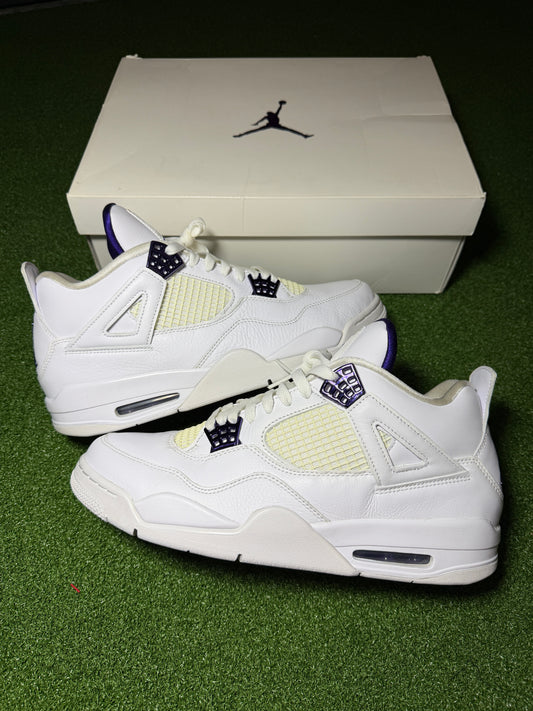Jordan 4 Retro “Metallic Purple” Used