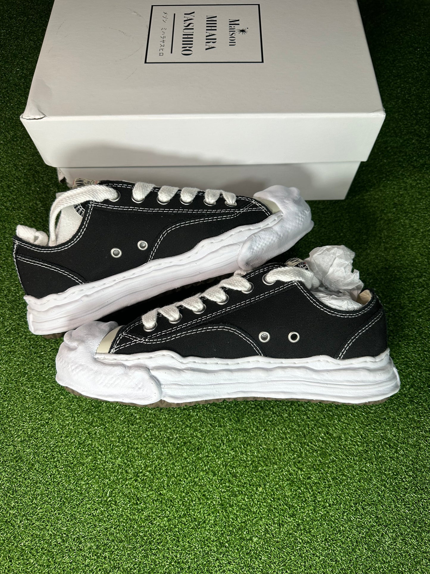 Maison Mihara Yasuhiro Hank OG Sole Canvas Low