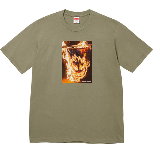 Supreme Spitfire Flag Olive Tee