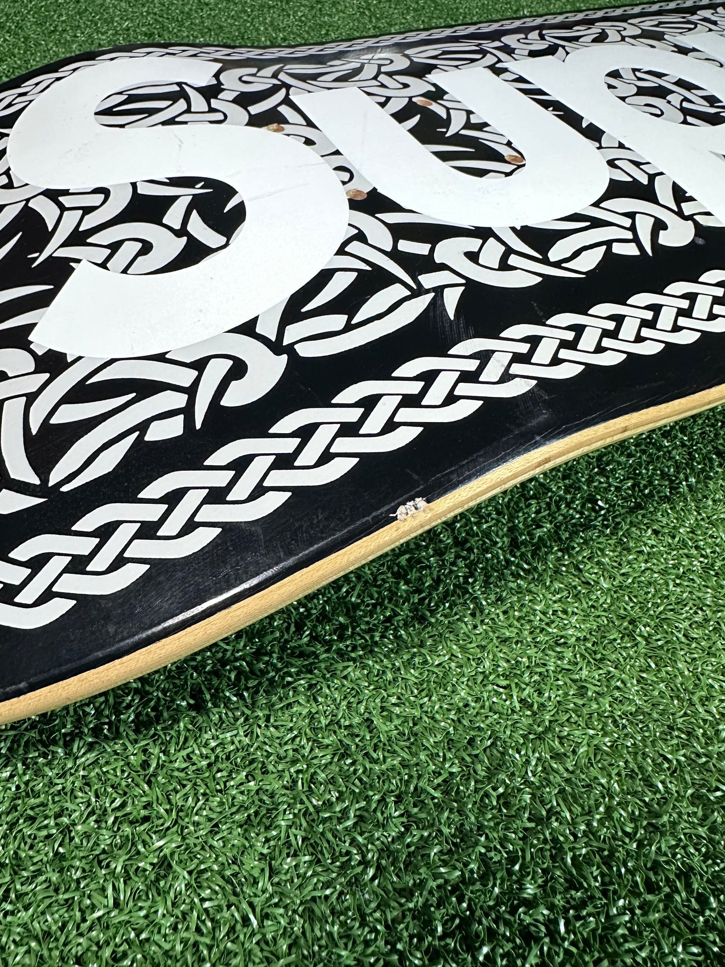 Supreme Black Celtic Skateboard