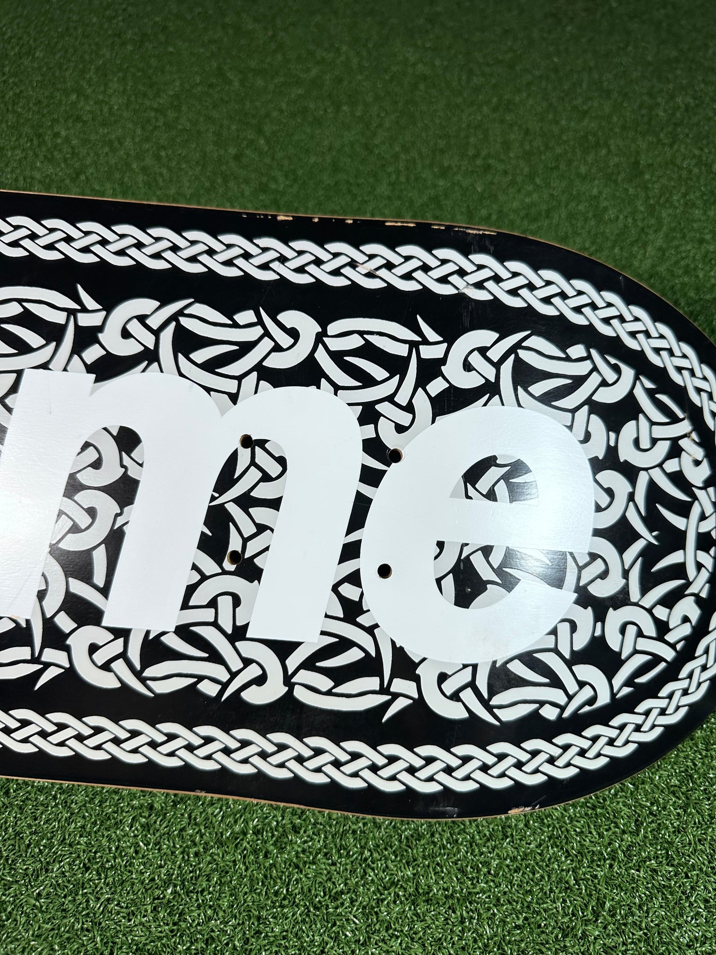 Supreme Black Celtic Skateboard