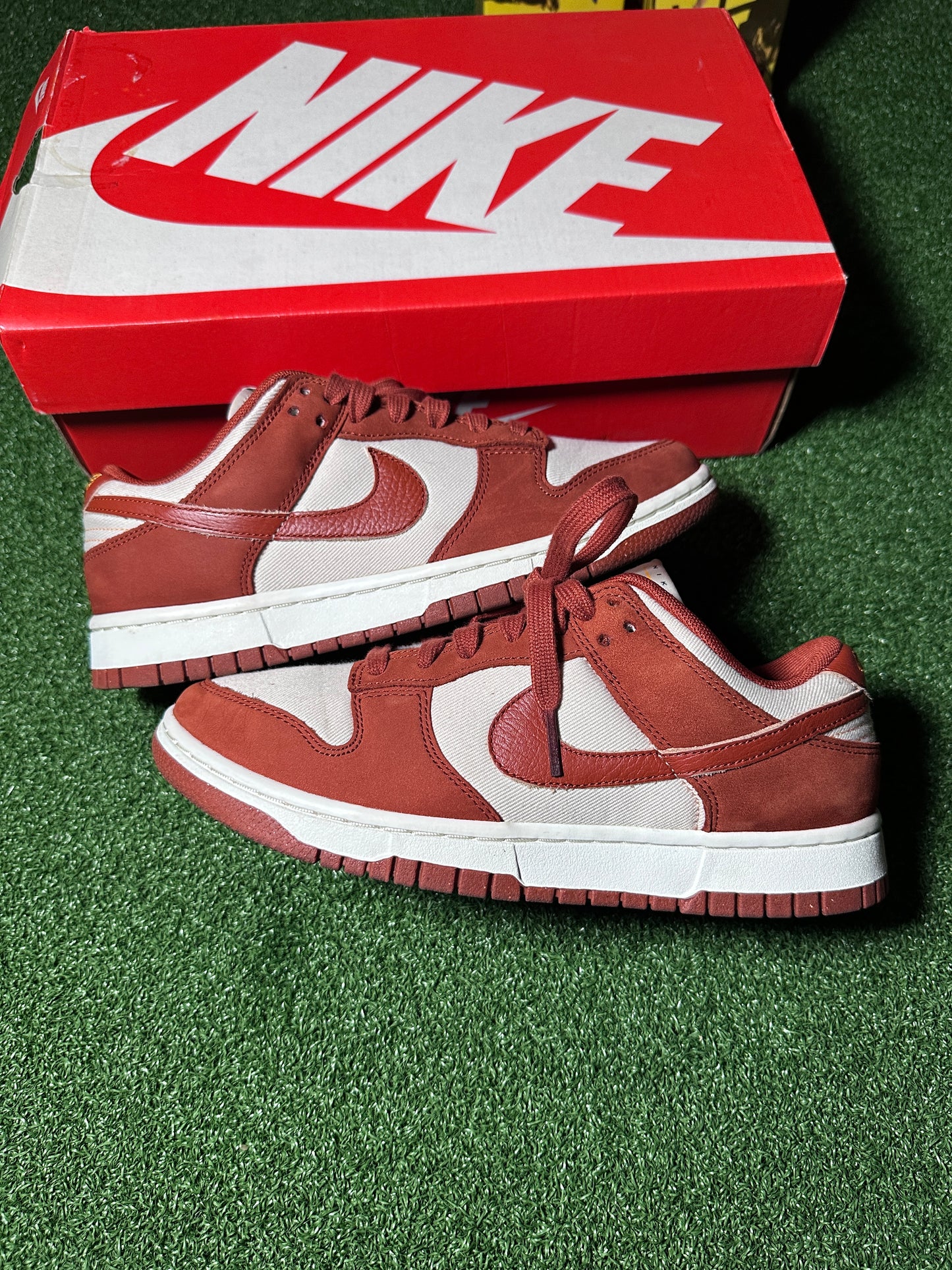 Nike Dunk Low LX Light Orewood Brown Rugged Orange (Women's)