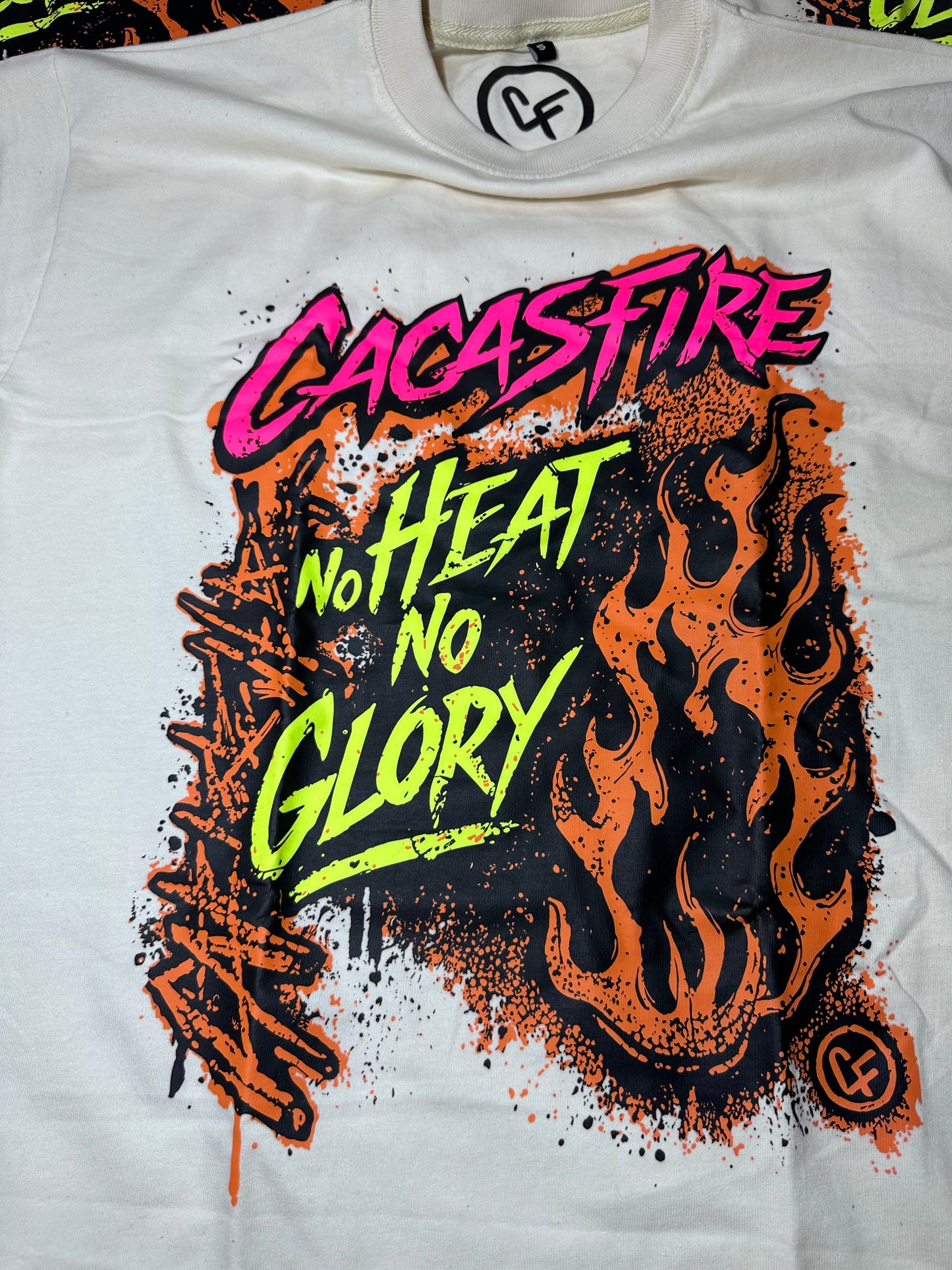 Cacasfire No Heat No Glory Tee