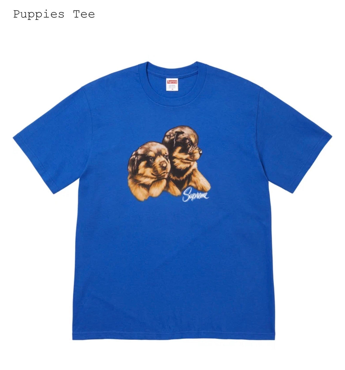 Supreme Puppies Blue Tee