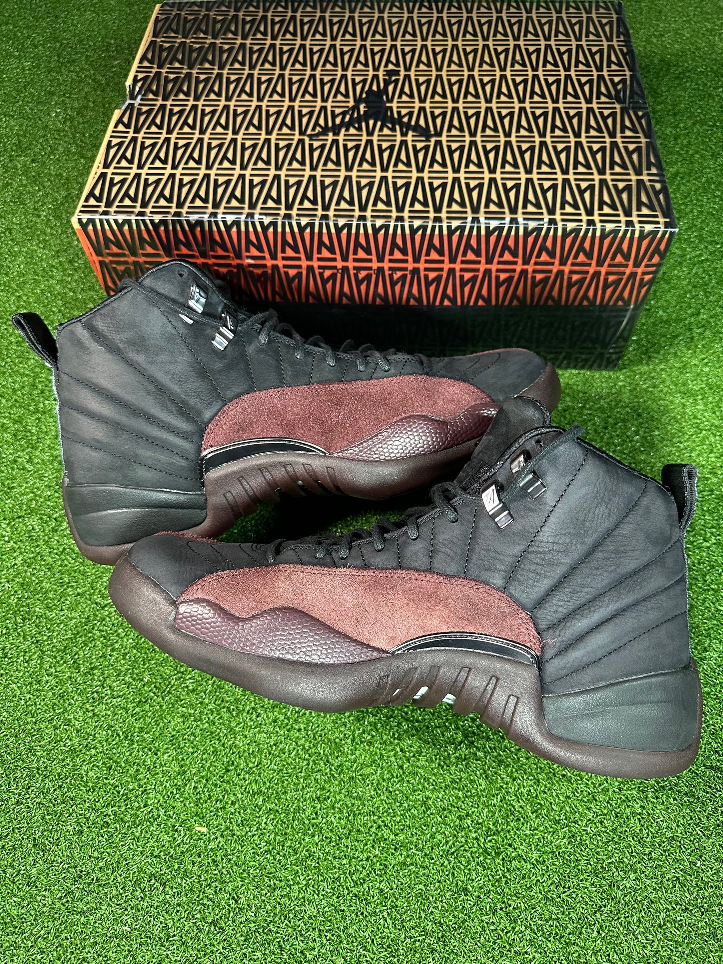 Jordan 12 Retro SP A Ma Maniére Black (Women's) USED