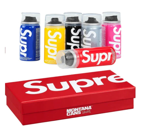 SUPREME X MONTANA CANS COLLAB